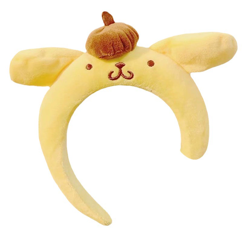 Sanrio, children's cartoon plush cute headband for face washing