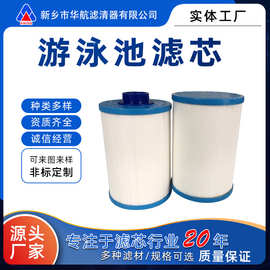 儿童游泳池水滤芯123x195加厚无纺布折叠水滤芯 泳池过滤器滤芯