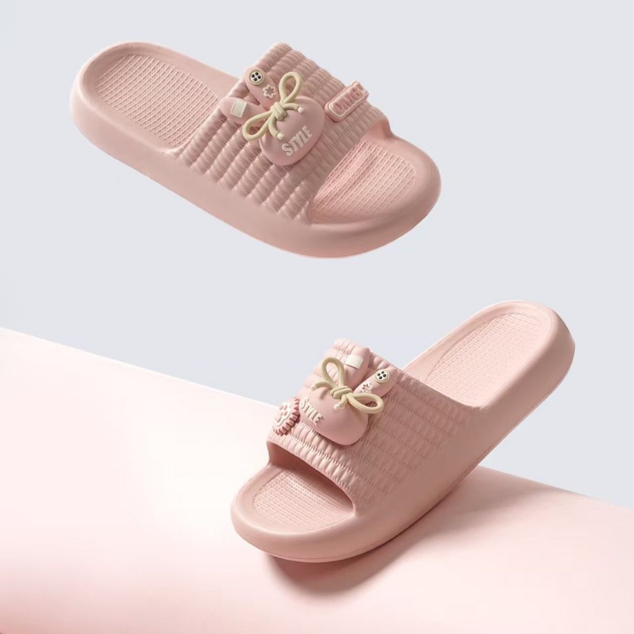 2026 primavera y verano nuevo estilo de dibujos animados para hombres y mujeres lindas zapatillas antideslizantes en el baño doméstico zapatillas EVA ligeras