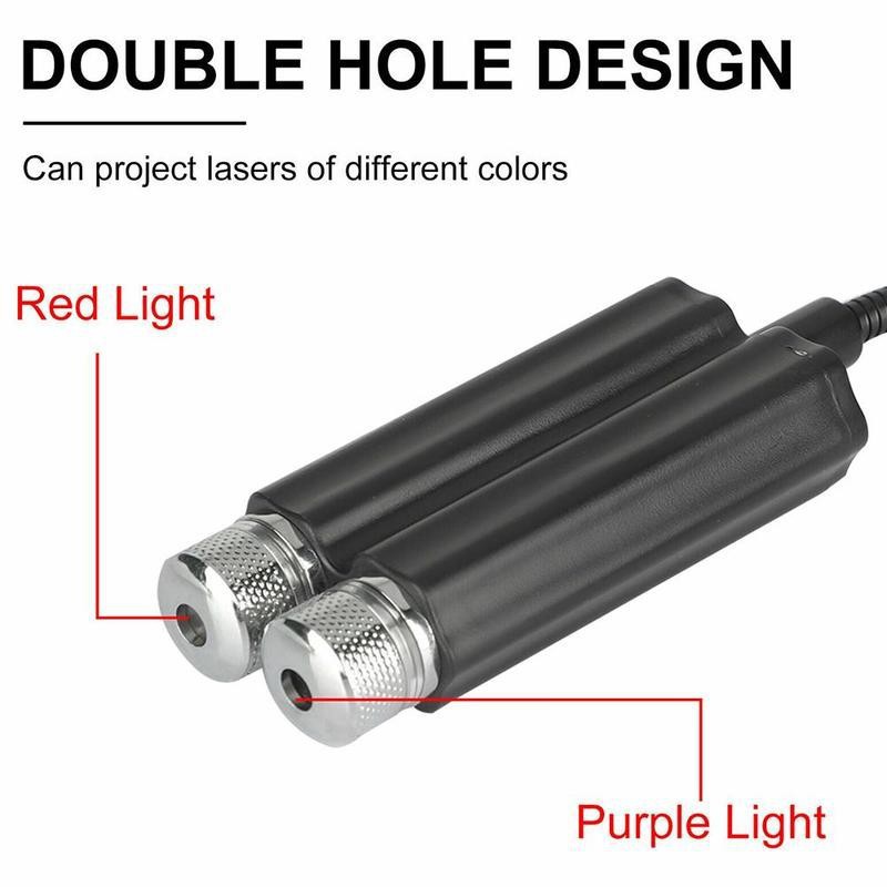 Nueva lámpara de gas de dos colores coche USB luz estrellada giratoria romántica cielo estrellado lámpara de proyección niños mesita de noche luz nocturna