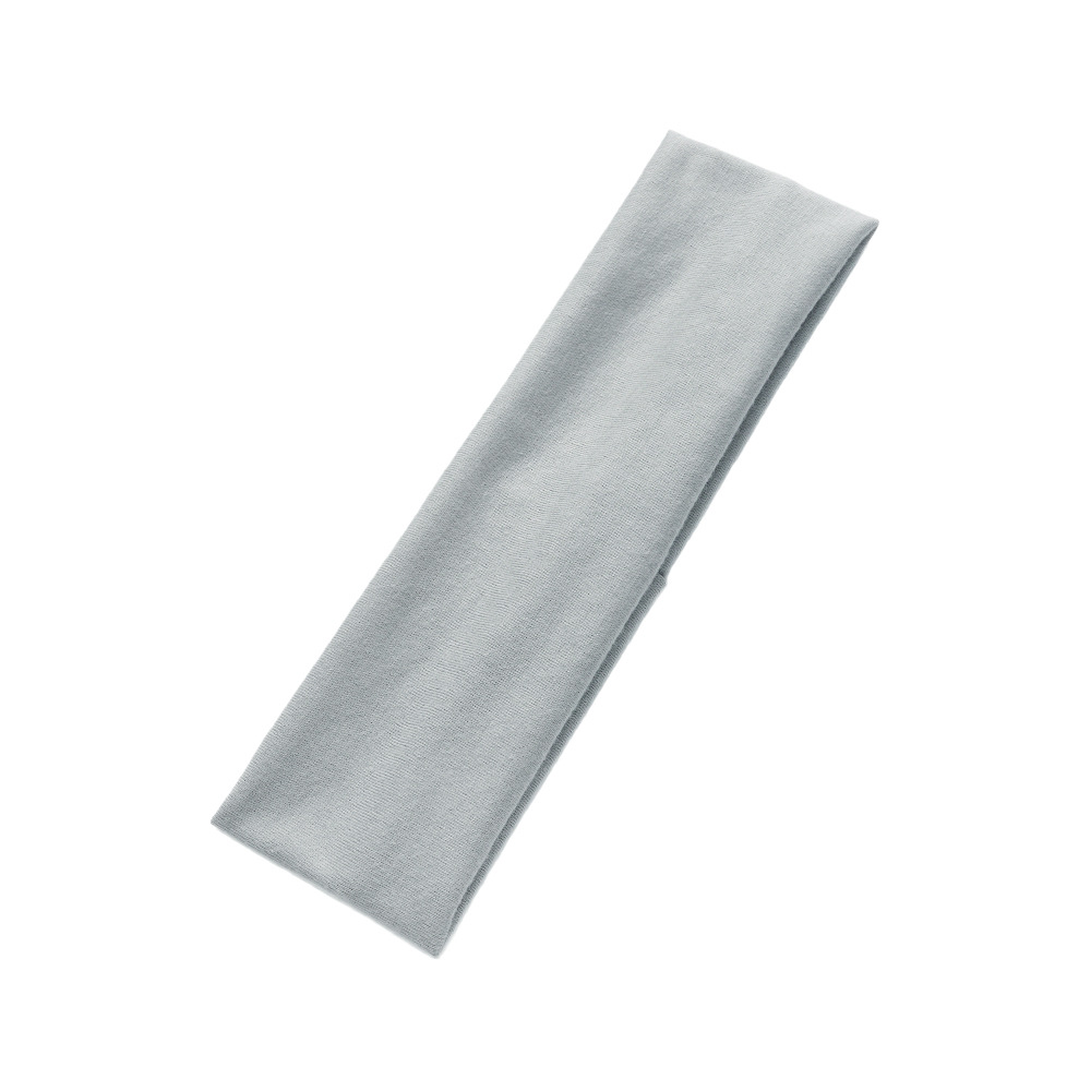 Europa y los Estados Unidos de 6 cm de ancho básico simple de color sólido correa de cabello de yoga para correr anti-transpiración banda de cabello para hombres y mujeres