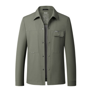 2025 Spring and Autumn New Men's Jacket 3D Thin Casual Versatile Light Luxury Men's Top Korean Style Green