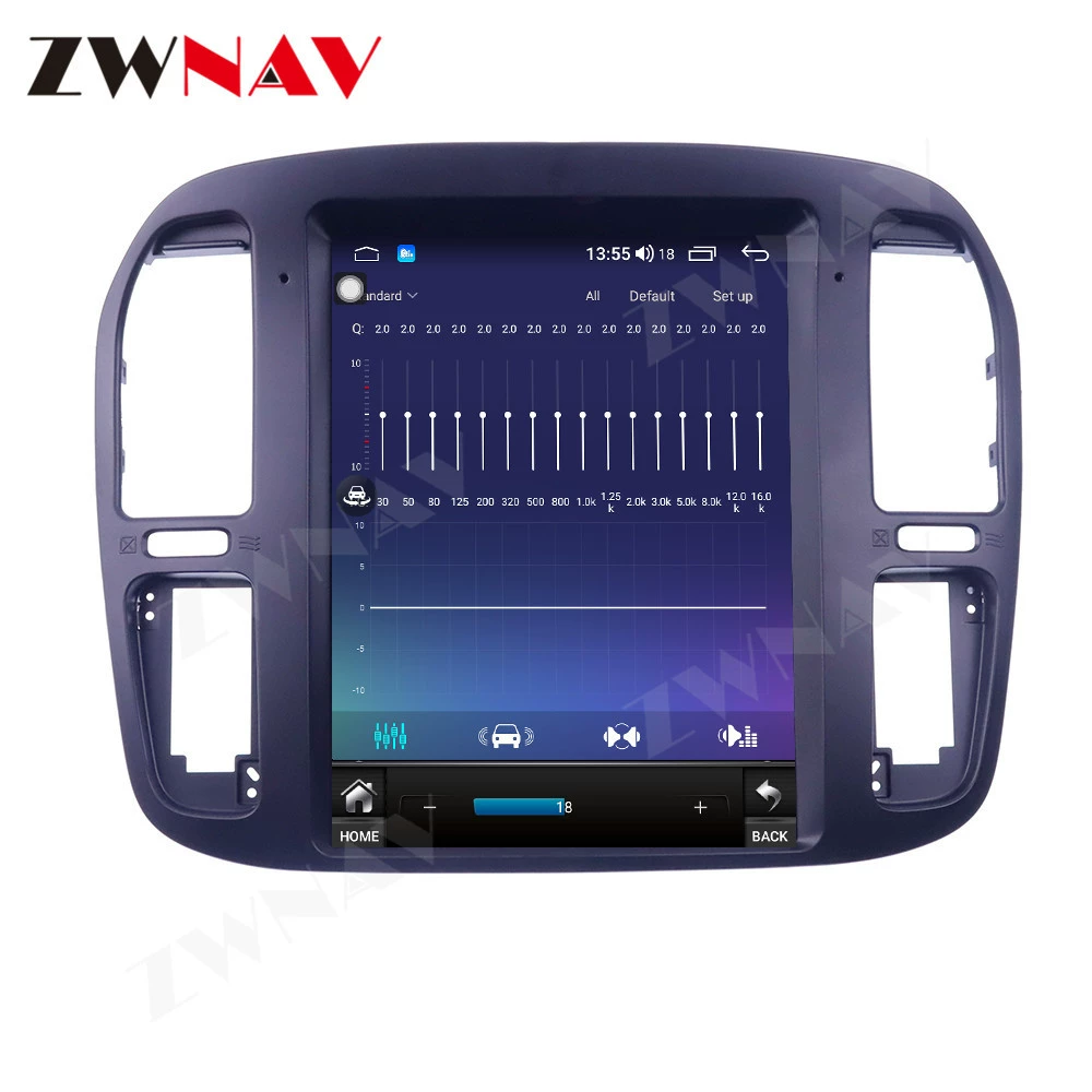 Suitable for Rand Cool Road LC100 Lexus LX470 Android central control modification large -screen navigation all -in -one