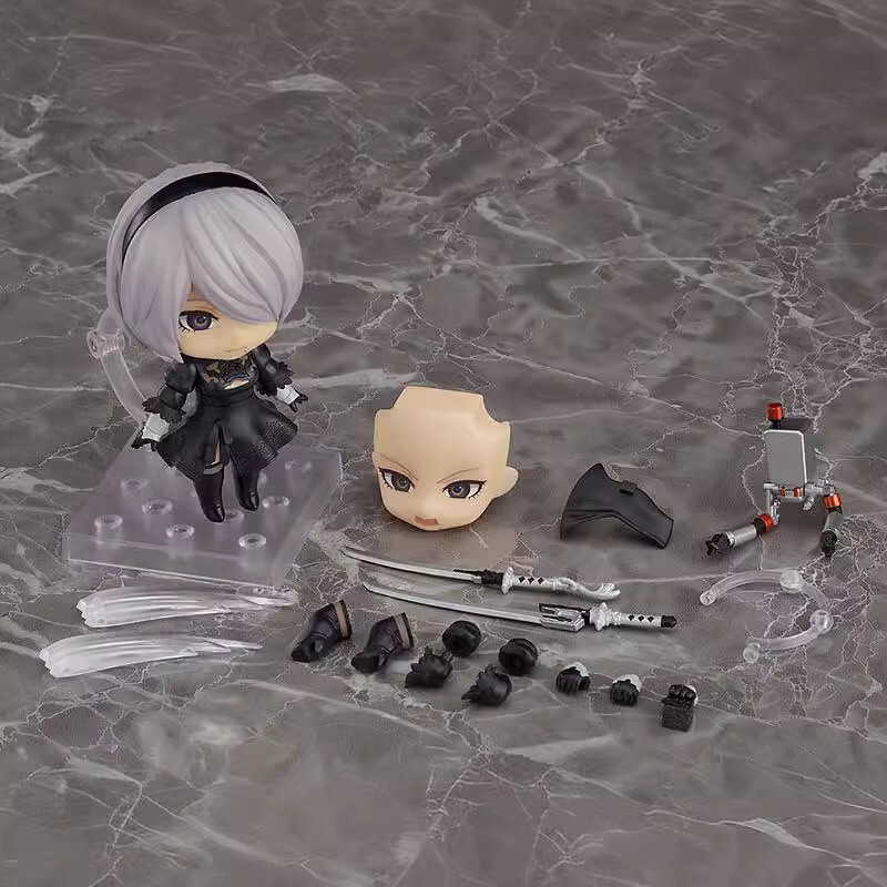 Q Version Nendoroid 1475 #   2B Miss No. 2 Type B Nier: Automata Figure Face-Changing Model