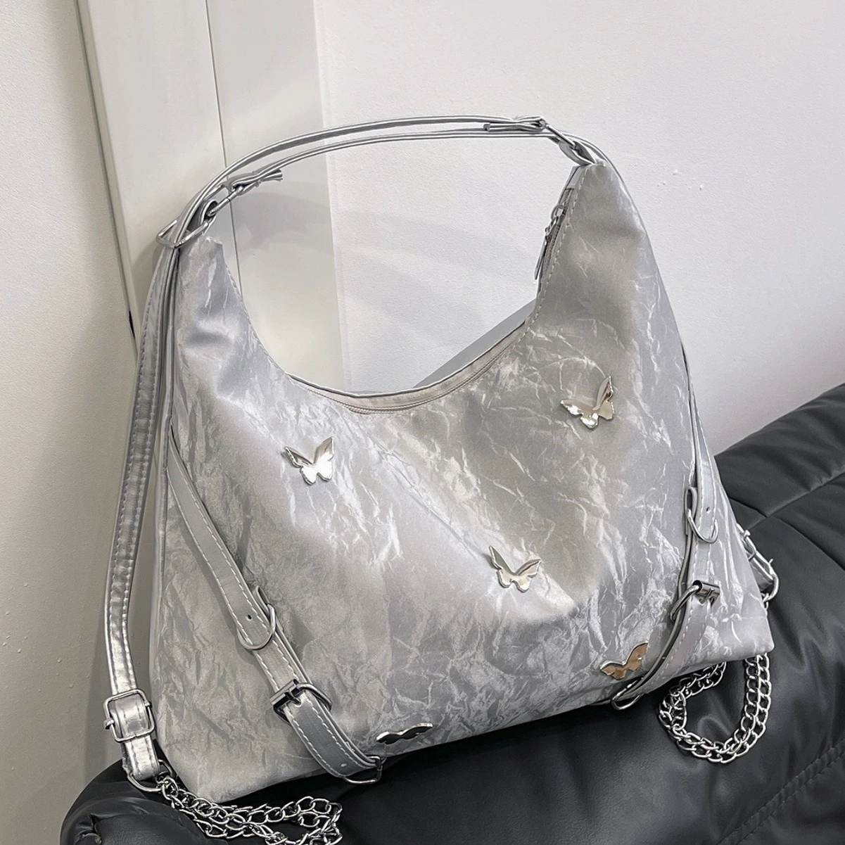 Повседневная сумка большой емкости 2024 новая модная сумка для пассажиров