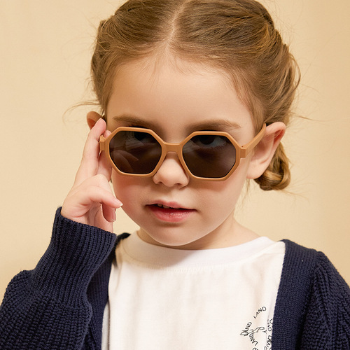 2024 new style 0-3 year old children's glasses fashion polarized children's sunglasses anti-UV children's sunglasses 8428