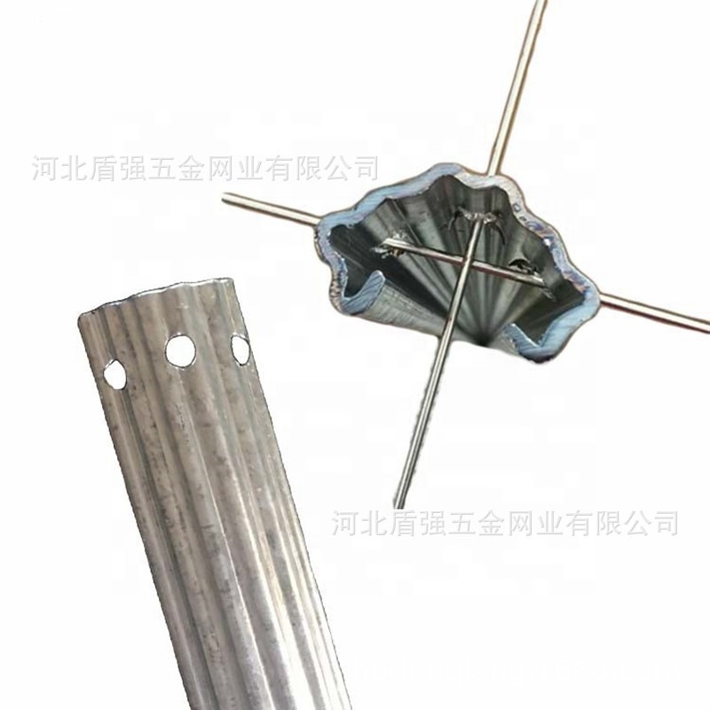 汉中市热镀锌金属葡萄杆子苹果葡萄园立柱猕猴桃架杆防鸟网立柱