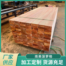 南美印尼菠萝格 四角亭防腐木建筑圆柱木屋材料 多种古建硬木加工