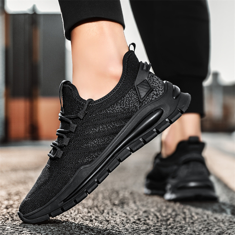 Man Running Shoes Basketball Shoes Sneakers Canvas Fabric Lightweight Durable Arch Support Footwear Footgear_voghion.com