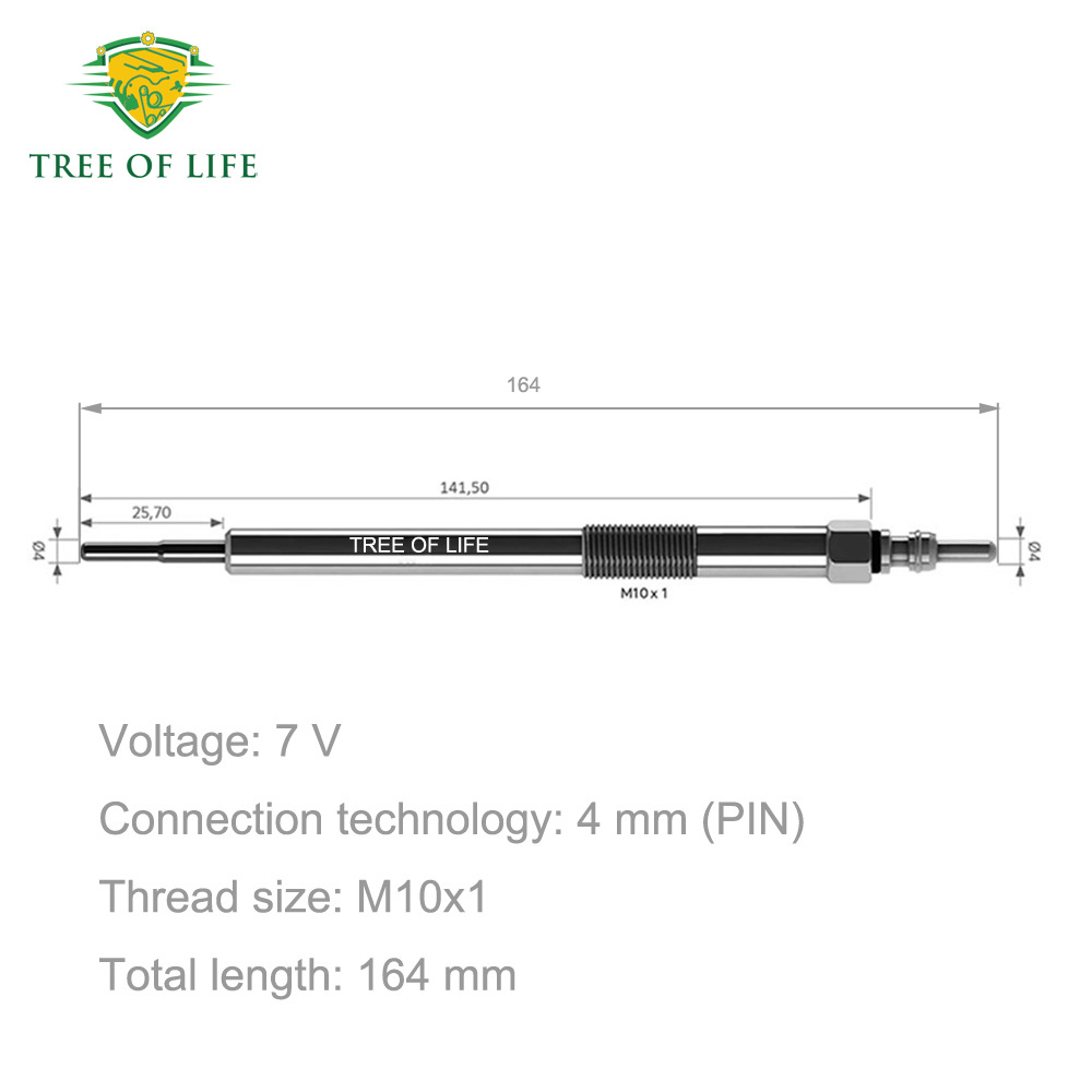 11065-00Q0G 11065-5X00A 11065-00Q0B Suitable for Nissan Glow Plug
