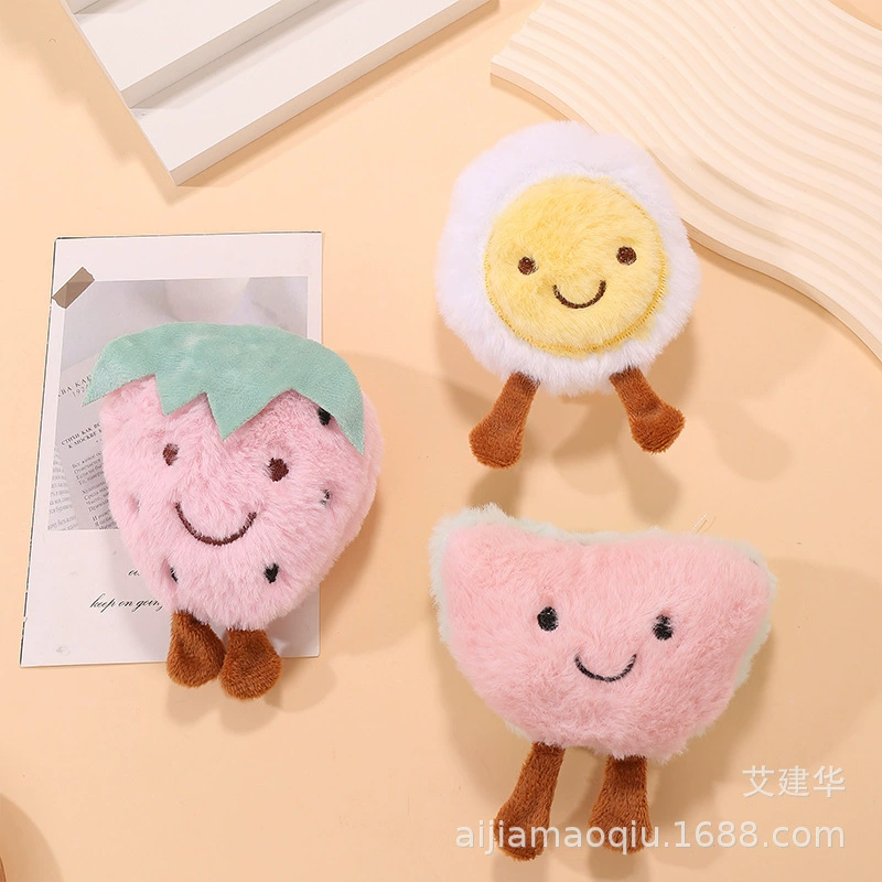 Cartoon plush bag, doll, keychain, pendant, accessory