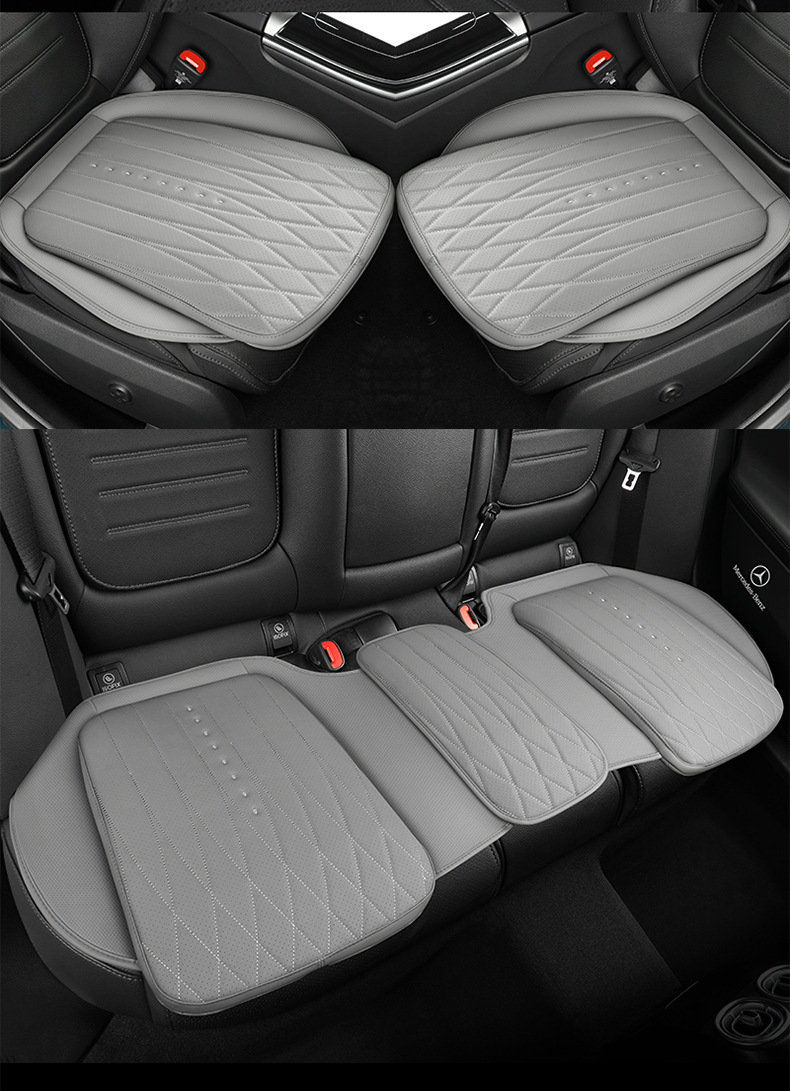 Suitable for All-Leather Car Seat Cushions, Universal for All Seasons, Multi-Piece Set, Wear-Resistant and Dirt-Resistant Car Seat Cushions, Factory Direct Sales