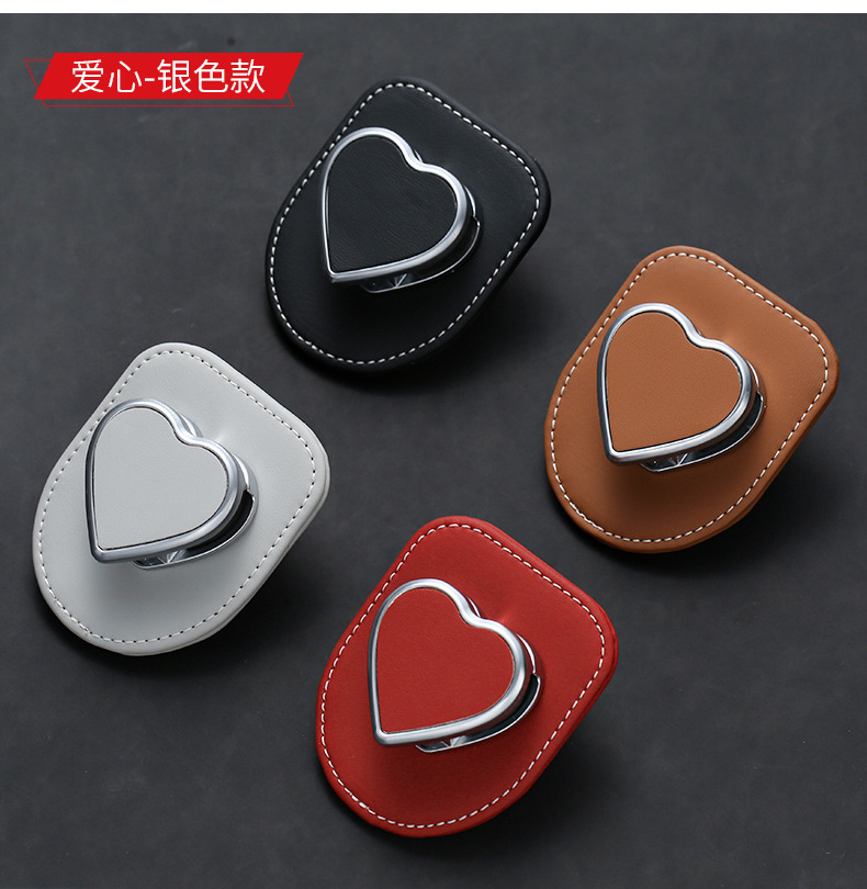 Cross-Border Car-Mounted Glasses Clip, Car Sun Visor Storage, Multi-Functional Card and Ticket Holder, In-Car Hanging Sunglasses Clip