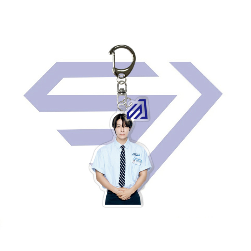 SUPER JUNIOR亚克力钥匙扣物料钥匙扣背包挂件金希澈李东海艺声|undefined