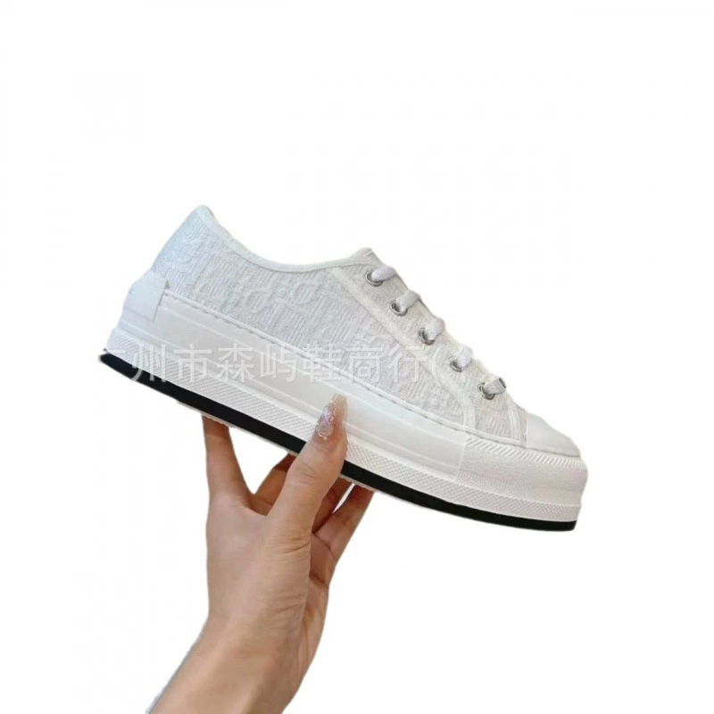 Новые осенние кроссовки off-white 2023 года с вышивкой букв, канвасовые кроссовки на шнуровке для женщин