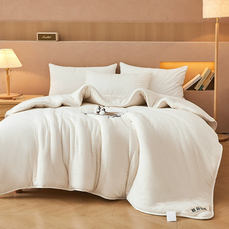 Cotton duvet, keep warm mattress, sheet