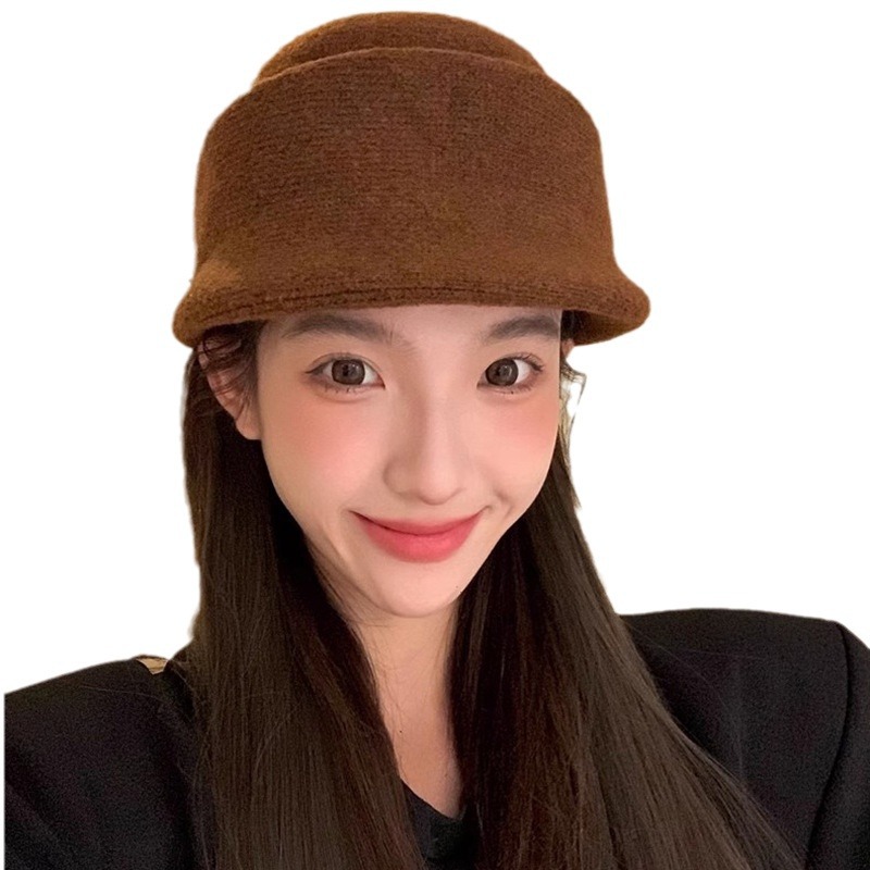 Designer Wool Beret For Women Elegant Equestrian Style Winter Hat_voghion.com