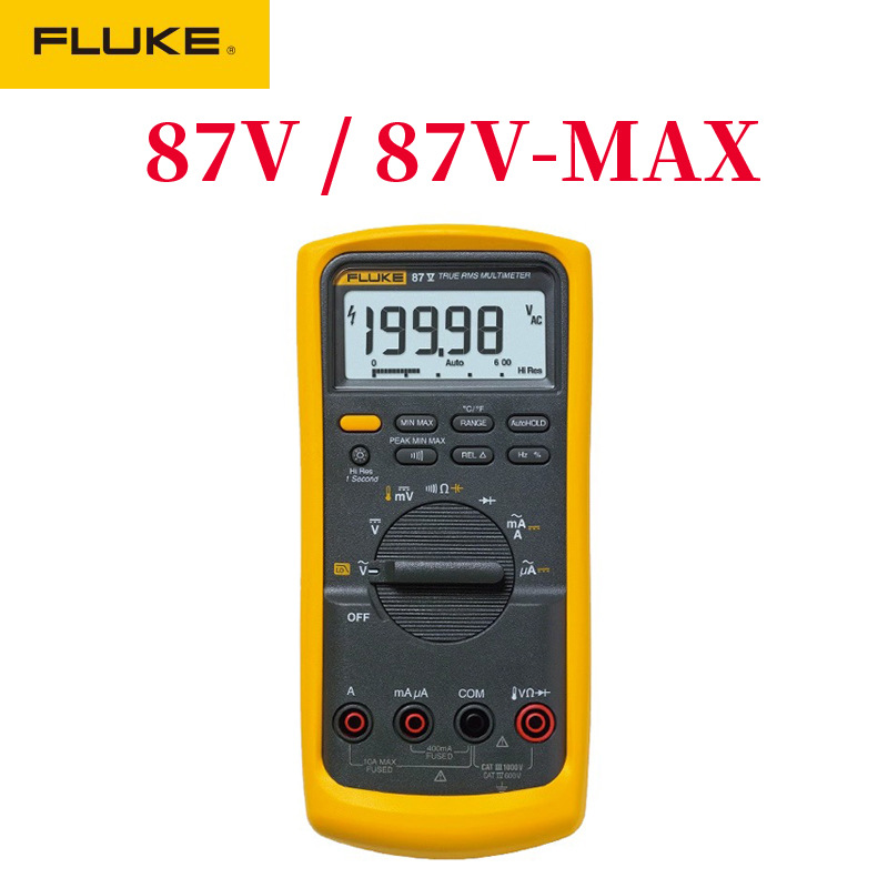 福禄克FLUKE高精度万用表F87-VC 四位半工业真有效值数字万用表