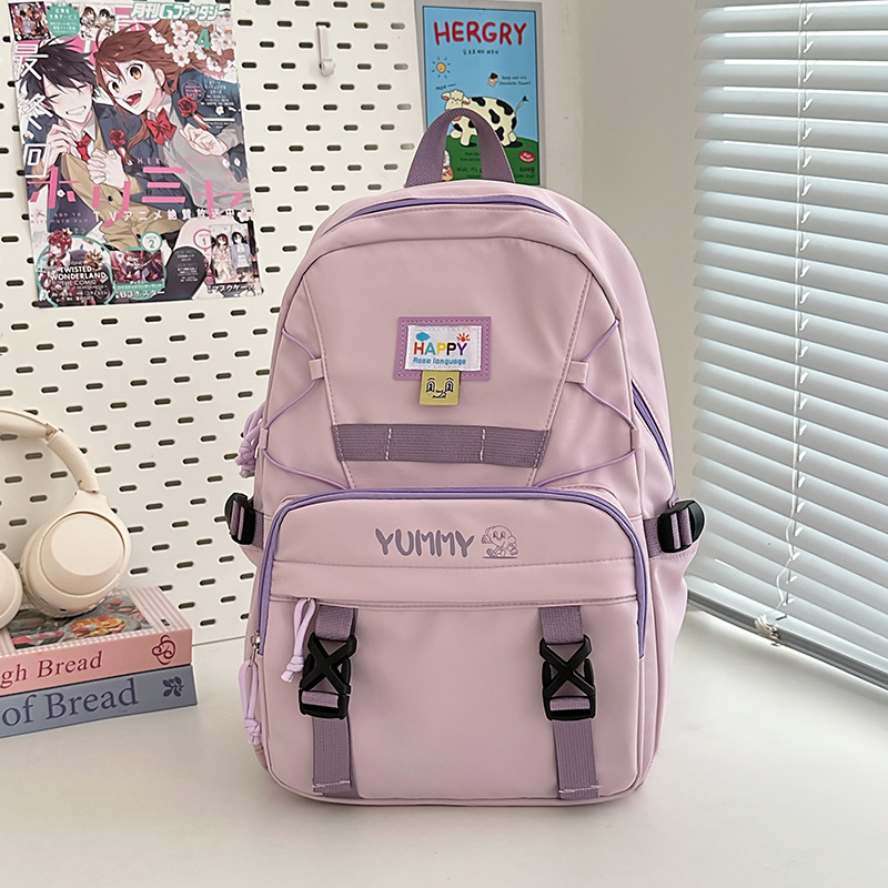 Mochila escolar de gran capacidad para mujer, estudiante de secundaria de todo fósforo, mochila para estudiantes universitarios, mochila escolar para estudiantes de marca de moda simple de Mori