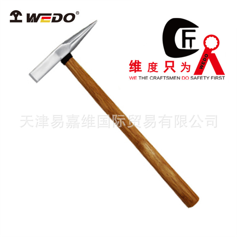 维度不锈钢焊工锤304防磁耐腐蚀不锈钢多场景木柄焊工锤子厂家