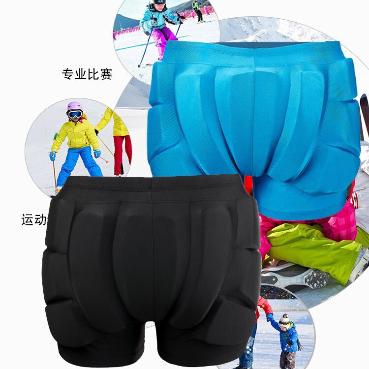 Cycling Pants Mountain Bike Riding Clothing Underwear Ski Skating Protective Pants Children's Riding Shorts Figure Skating Hip Protection