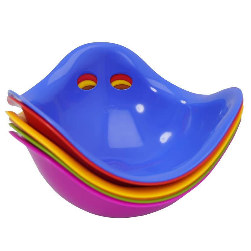 Jardín de infantes de cangrejos de cuervo entrenamiento sensorial de cangrejos de espalda niños vestibular gran disco giratorio juguetes de equilibrio al aire libre