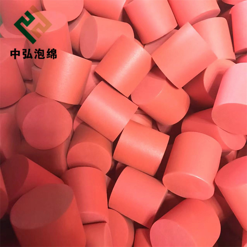 专业加工EVA圆形泡沫柱积木玩具彩色小正方形块成型eva圆柱