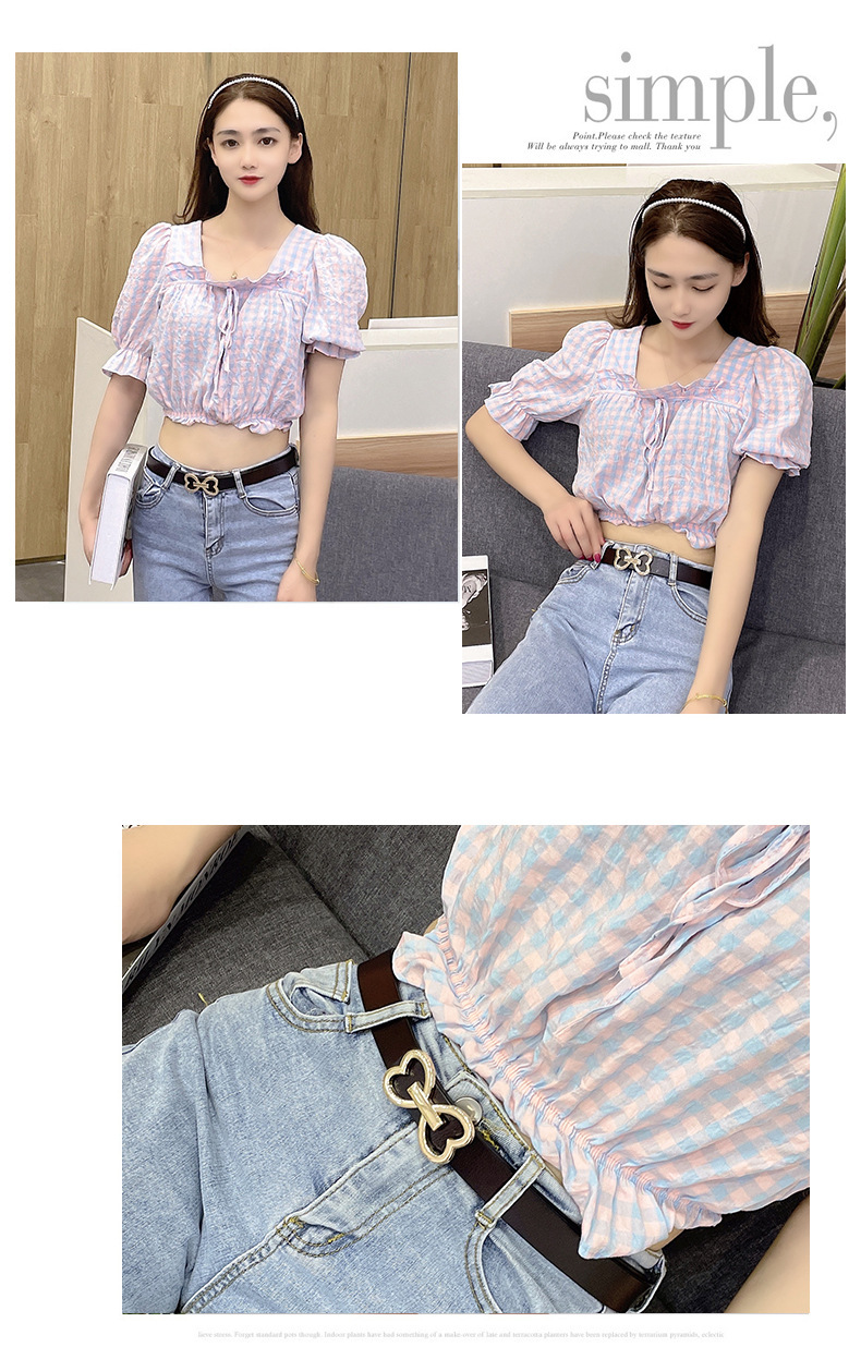 Heart-Shaped Leather Belt 6