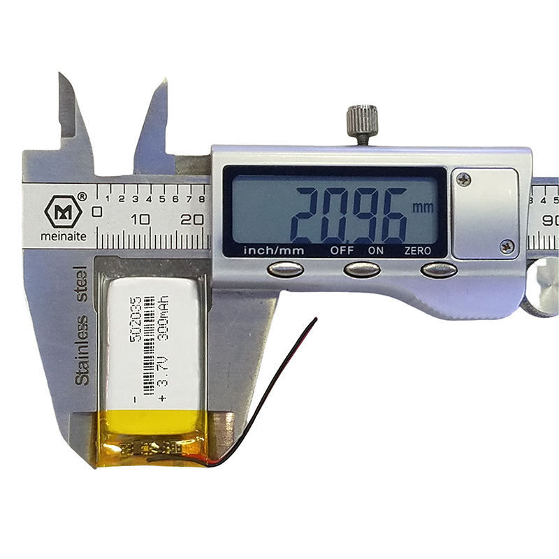 502035 3.7V 300mAh 高性能锂聚合物电池 502035 901430 602030