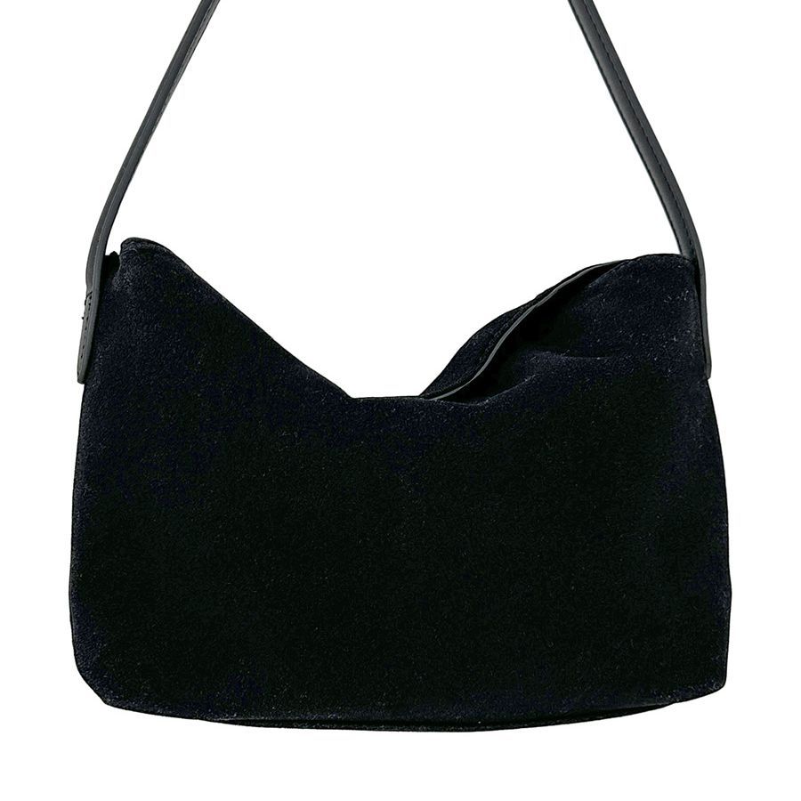 Geantă de subraț din piele întoarsă, geantă de mână de nișă pentru toamnă și iarnă, textură plușată, geantă mică pătrată, la modă și versatilă, de mână_voghion.com