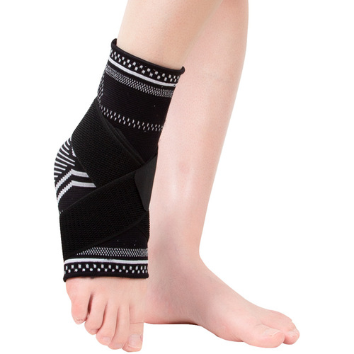 Sports strap ankle support, outdoor running, cycling, dance ankle support, wrapped bandage, pressure-resistant anti-sprain ankle support