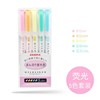 Japan Zebra zebra WKT7 New Lumper Pen | Mildlineer Series | Double -headed fluorescent mark pencils