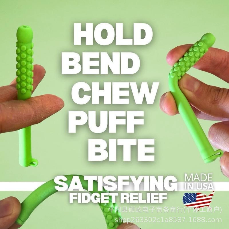 Новый дышащий респиратор с эфирными маслами, дышащая силиконовая жевательная палочка с несколькими вкусами, содержащая эфирные масла