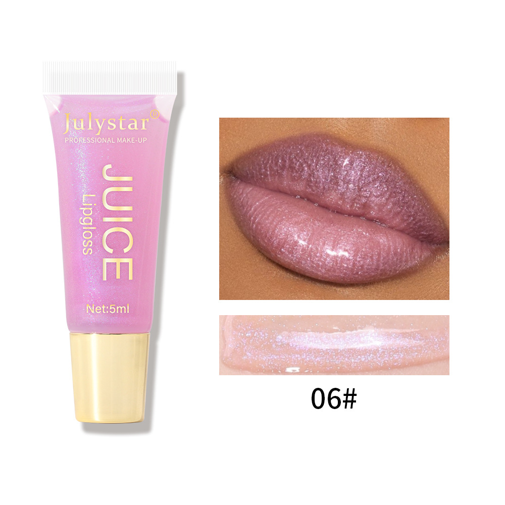 Cross-border hydrating lip gloss with a lustrous texture, non-stick cup, brightening tube, lip gloss and lip gloss wholesale for export undefined