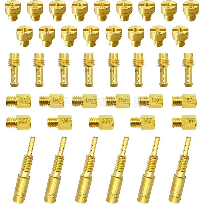 42Pcs suitable for Mikuni main and auxiliary fuel injectors N100.604 VM28/486 VM4/042 VM22/210