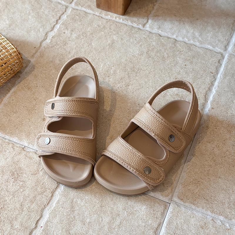 Moda infantil versátil botellas de verano 2026 nuevas niñas zapatos de playa casuales zapatos de sandallas para niños image 5