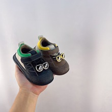 2025冬季新款儿童鞋批发男童二棉休闲板鞋小童软底魔术贴韩版板鞋