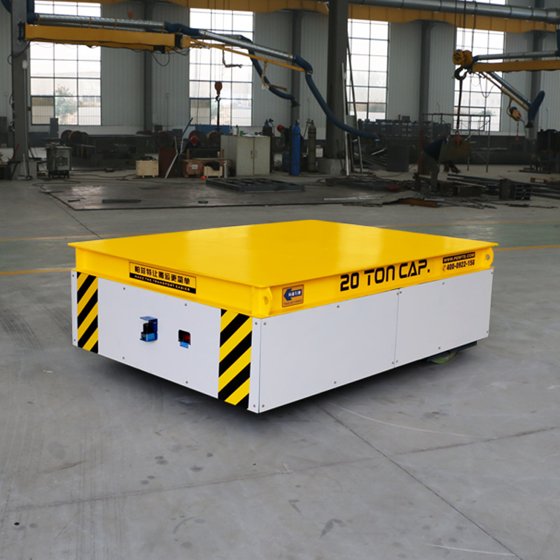 轨道转盘钢坯车低压轨道电动平车车间平板转运车转运平板车电动车