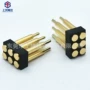 精密10pin连接器五金弹簧针