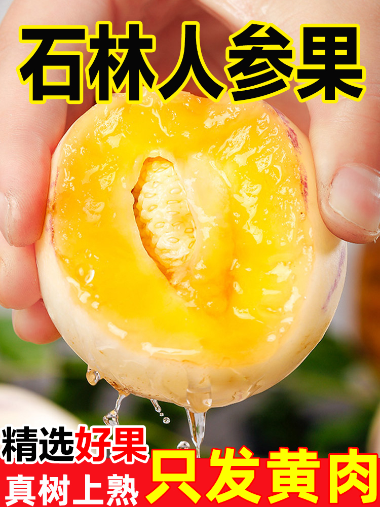 云南人参果水果5斤大果黄肉新鲜石林人叁果树上熟人生果圆果整箱