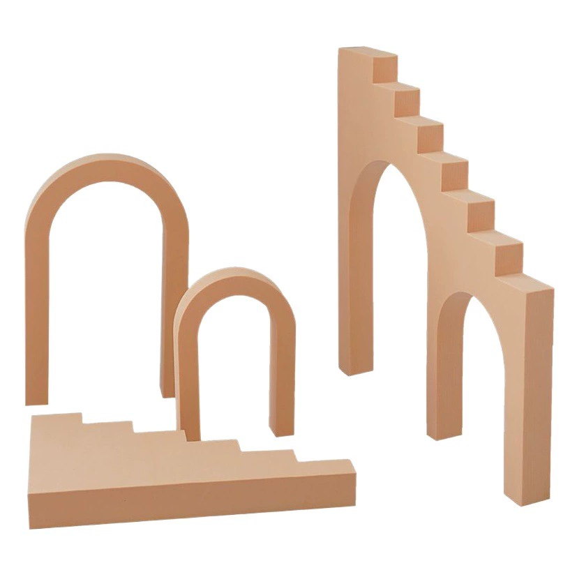 Куб Фотография Реквизит Трапециевидная Полая Геометрия Фотография Украшения Фотография Фон ins Простой Фотография Реквизит