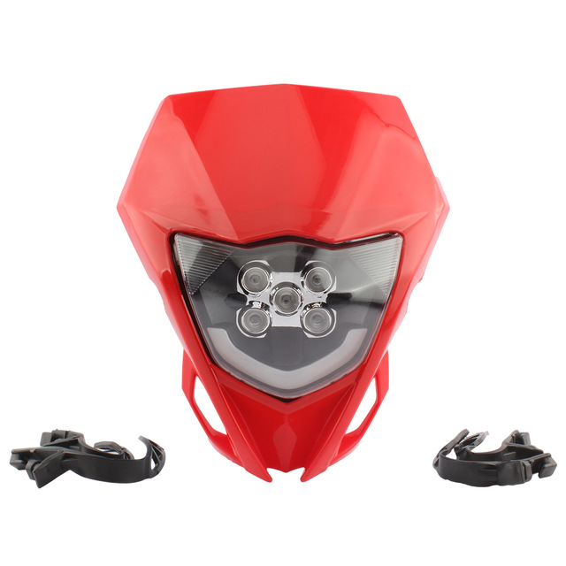 Headlight modified LED light source driving light WR YZ 250 450 off-road motorcycle headlight light