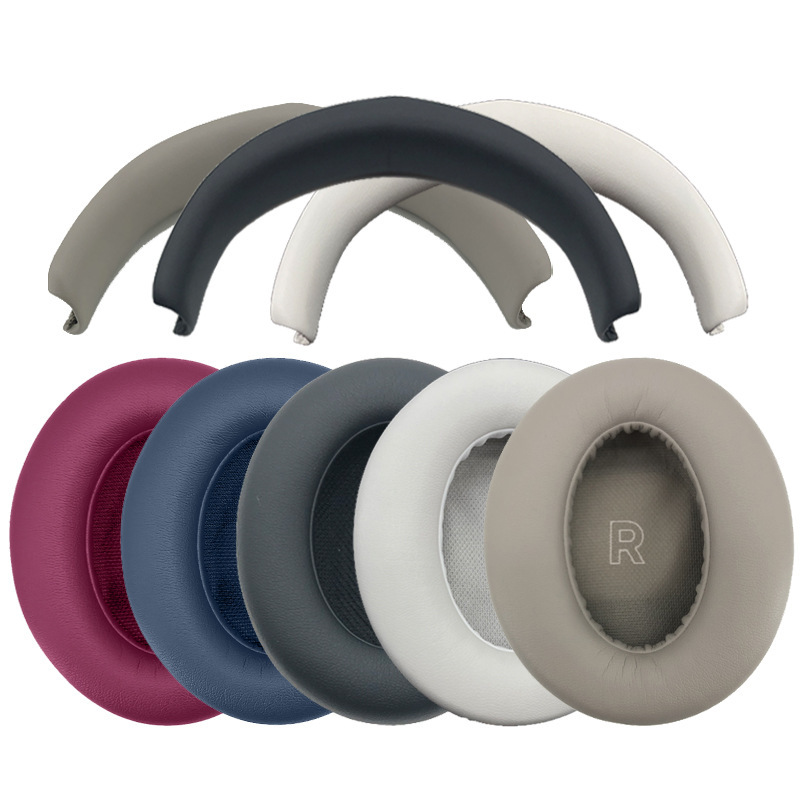 Suitable for Dr. Bose Qc Ultra Headphone Covers, Head-Mounted Noise Reduction Earmuffs, Ear Pads, Earmuffs, Beam Head Beam Pads