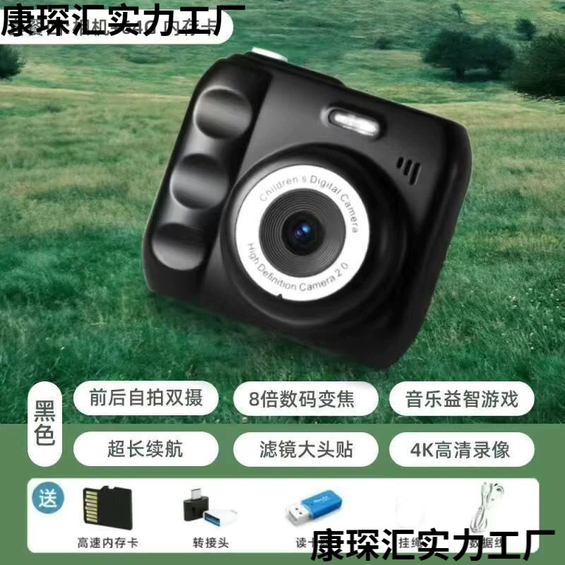 Мгновенная ретро-камера Polaroid ручного типа, портативная селфи-камера с фильтрами и опциями памяти