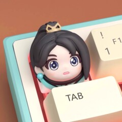 賢者キーキャップ、大胆不敵な契約ゲーム、乳母キーキャップ、樹脂メカニカルキーボード、パーソナライズされた立体キーキャップ、カスタマイズ