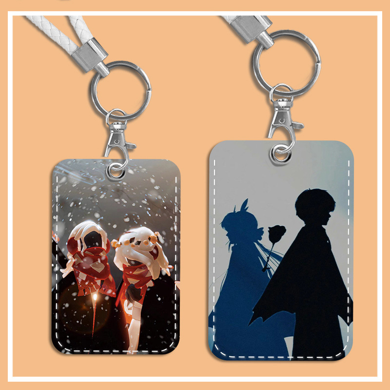 Sky Cartoon Simple Access Control Card Holder Elevator Card Id Card Bank Card Bus Card Meal Card Protective Cover Sky Cartoon Simple Access Control Card Holder Elevator Card Id Card Bank Card Bus Card Meal Card Protective Cover