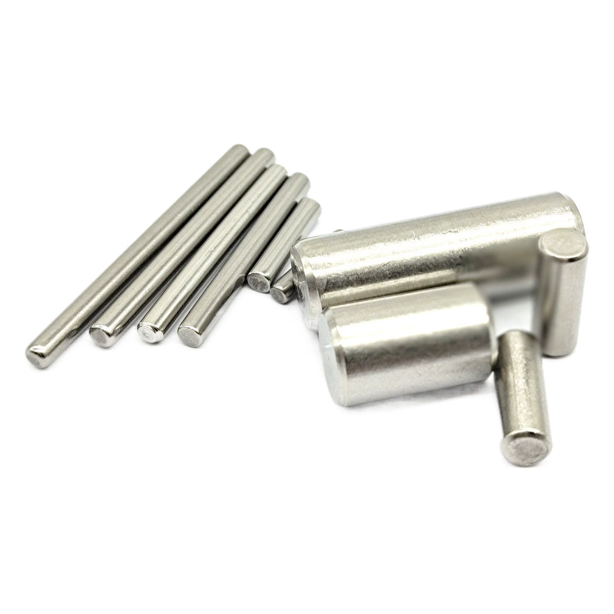 Прямая поставка с фабрики, цилиндрический штифт из нержавеющей стали 304, позиционирующий штифт GB119, фиксированный штифт, вал, твердый двусторонний фаска