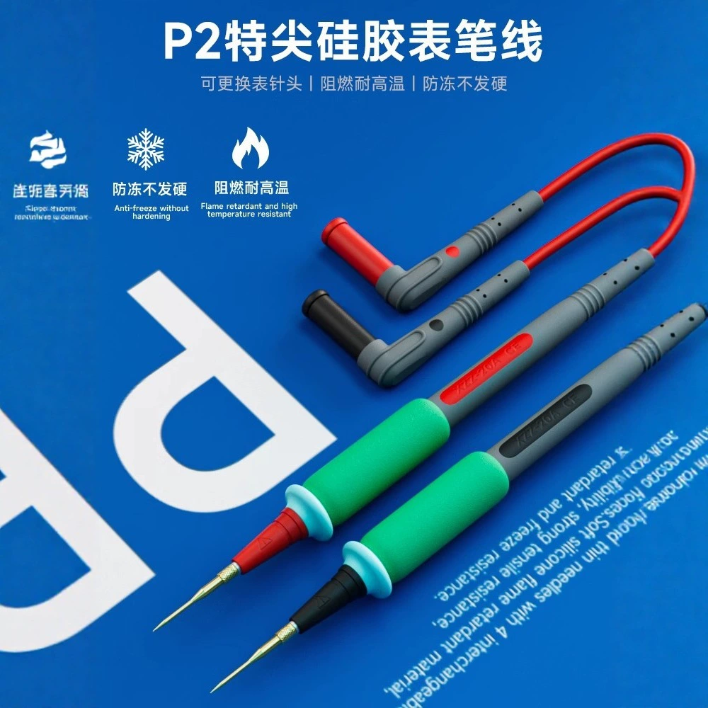 Xinzhi сделал P2 мульти-перо с специальным наконечником съемный зонд штекер универсальный силиконовый провод антифриз