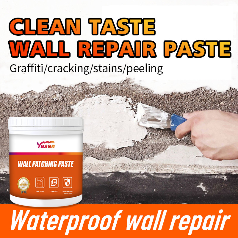 跨境Wall repair paste裂缝修复腻子白色补墙膏家用墙面修补英文