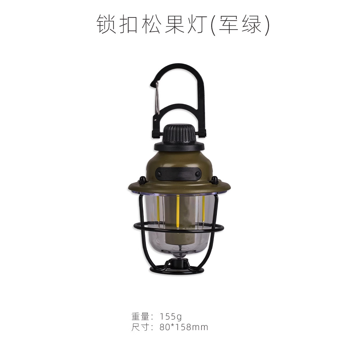 Jiang Fenfa luces de campamento retro al aire libre, carga de pasajeros, camping portátil, picnic, luces de ambiente portátiles, candelabros de arte, linternas de caballos